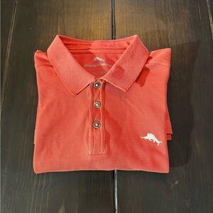 Tommy Bahama Orange Polo Shirt